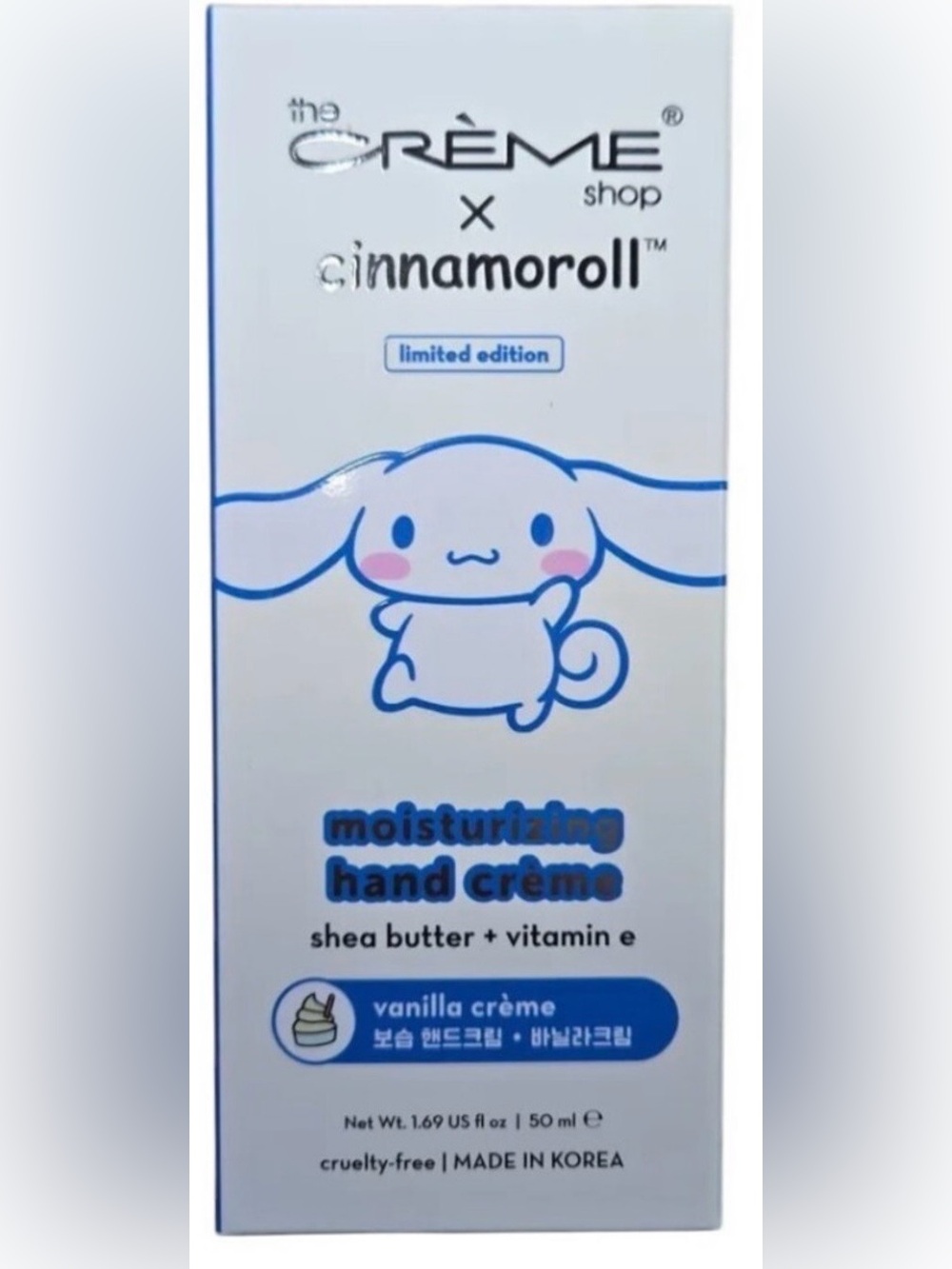 The Crème Shop Hand Crème Hello Kitty’s Cinnamoroll Vanilla Crème New In Box - Picture 3 of 3